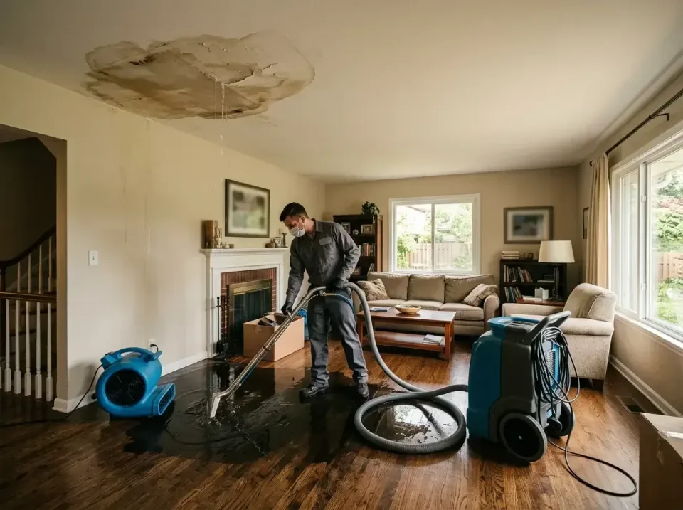 attic-pipe-burst-ceiling-drip-008 — frequently asked questions, Water Damage Restoration & Carpet Care in Gloucester Point,…